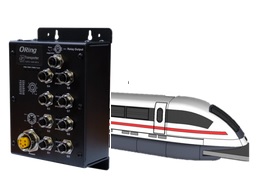 ORing, HD-enabled Ethernet Switches, Rolling stock, TGPS-1080-M12-BP2-24V ORing, HD-enabled Ethernet Switches, Rolling stock, TGPS-1080-M12-BP2-24V